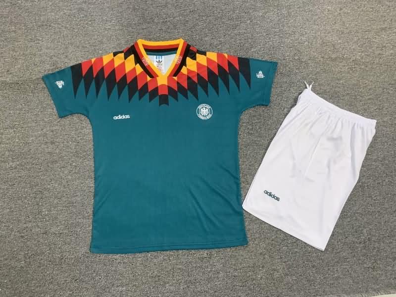 Kids Germany Soccer Jersey Away Replica 1994