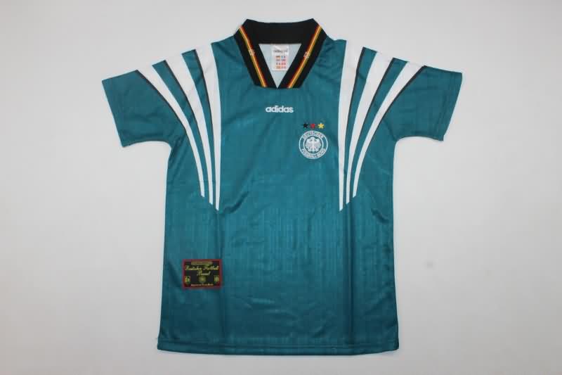 Kids Germany Soccer Jersey Away Replica 1996