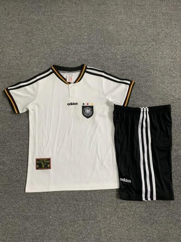 Kids Germany Soccer Jersey Home Replica 1996
