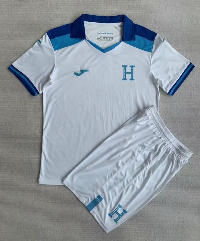 Kids Honduras Soccer Jersey Home Replica 2023