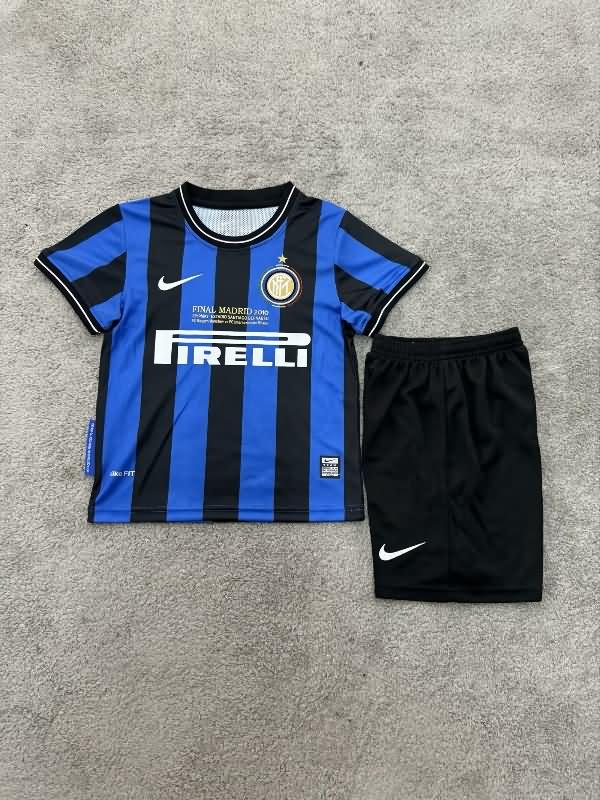 Kids Inter Milan Soccer Jersey Home Final Replica 2009/10