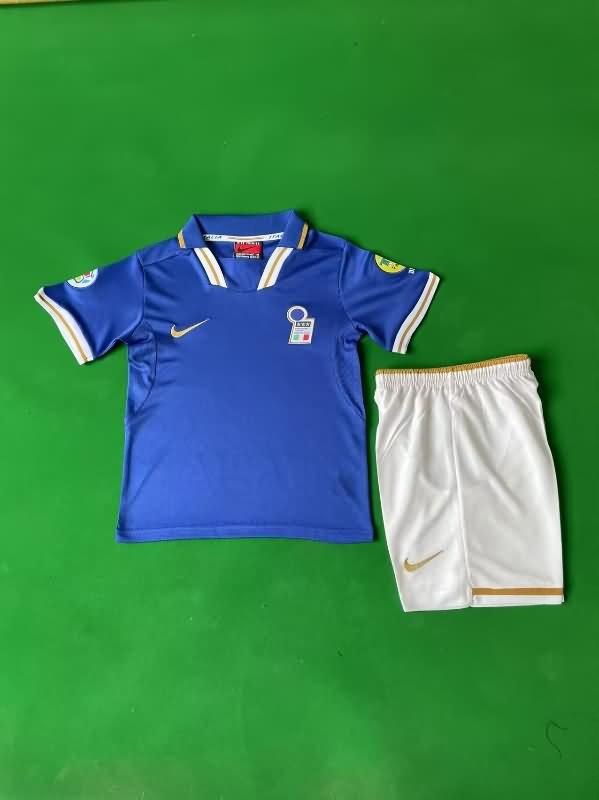 Kids Italy Soccer Jersey Home Replica 1996
