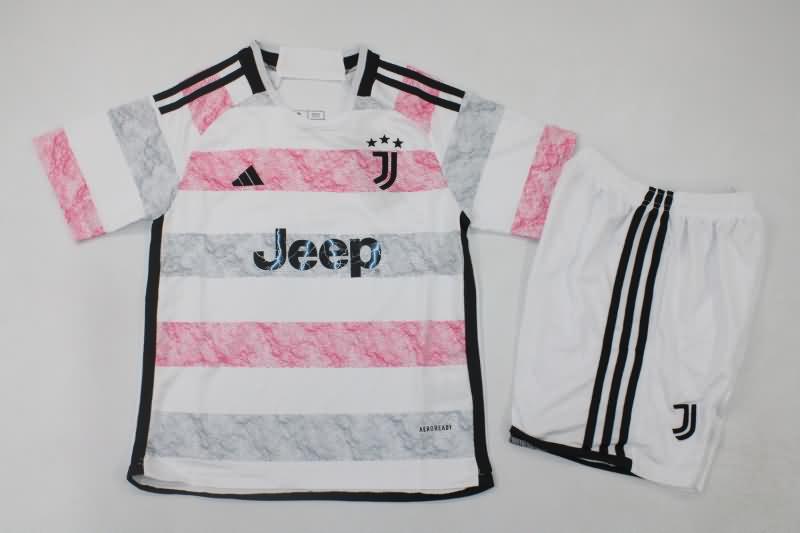Kids Juventus Soccer Jersey Away Replica 23/24
