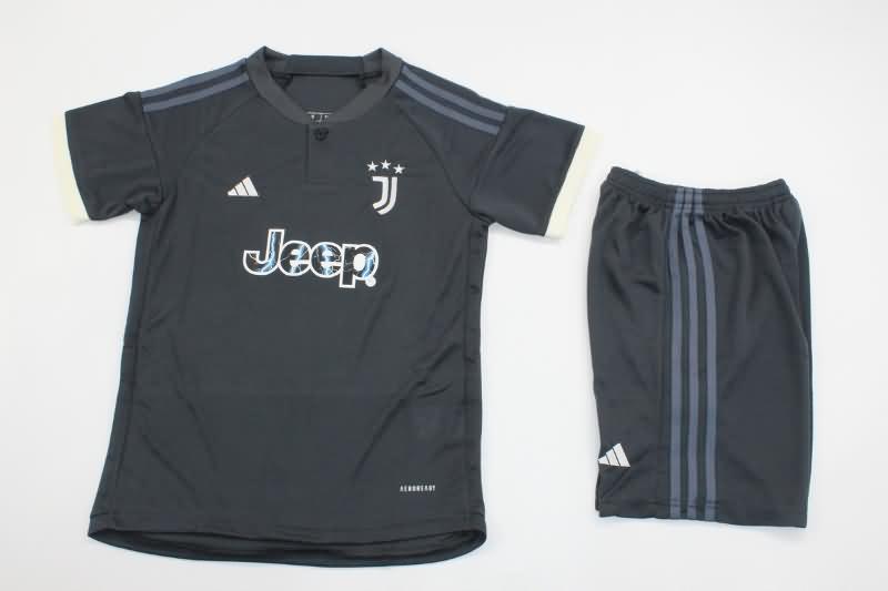 Kids Juventus Soccer Jersey Third Replica 23/24