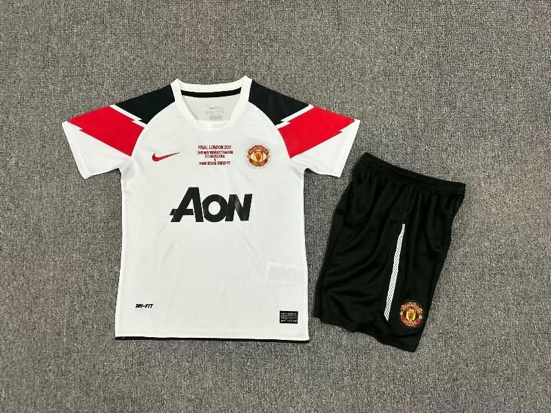 Kids Manchester United Soccer Jersey Away Final Replica 2010/11