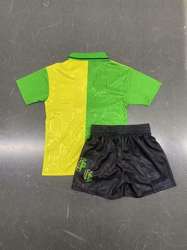 Kids Manchester United Soccer Jersey Away Replica 1992/94