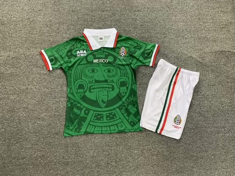 Kids Mexico Soccer Jersey Home Replica 1998