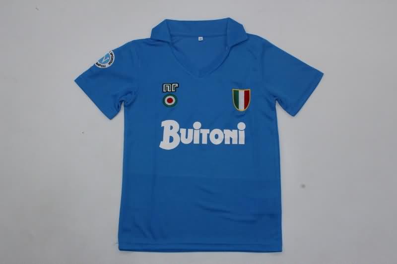 Kids Napoli Soccer Jersey Home Replica 1987/88