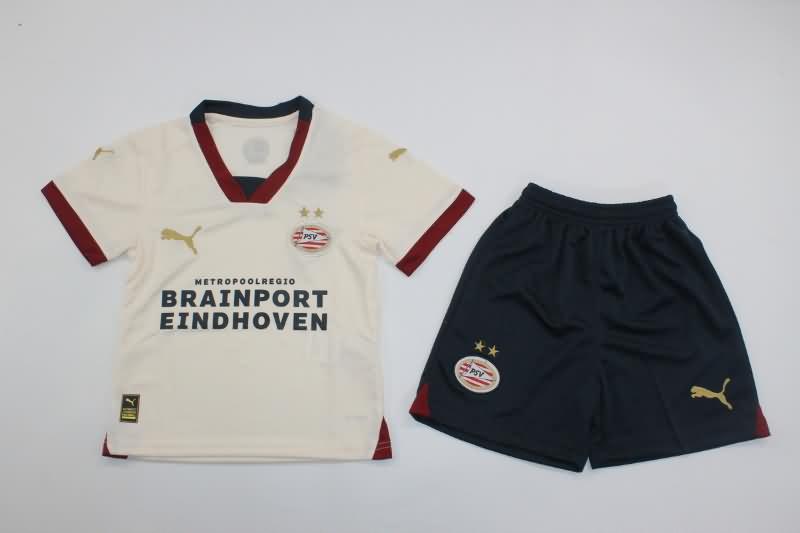 Kids PSV Eindhoven Soccer Jersey Away Replica 23/24