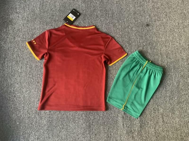 Kids Portugal Soccer Jersey Home Replica 2000