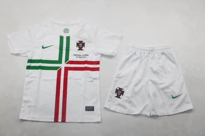 Kids Portugal Soccer Jersey Away Replica 2012