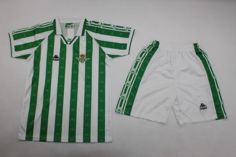 Kids Real Betis Soccer Jersey Home Replica 1995/97