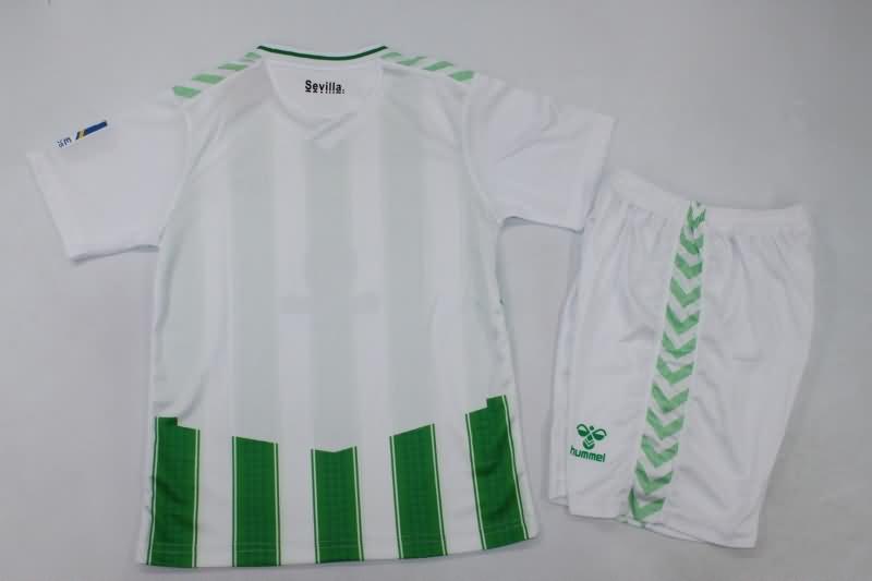 Kids Real Betis Soccer Jersey Home Replica 23/24