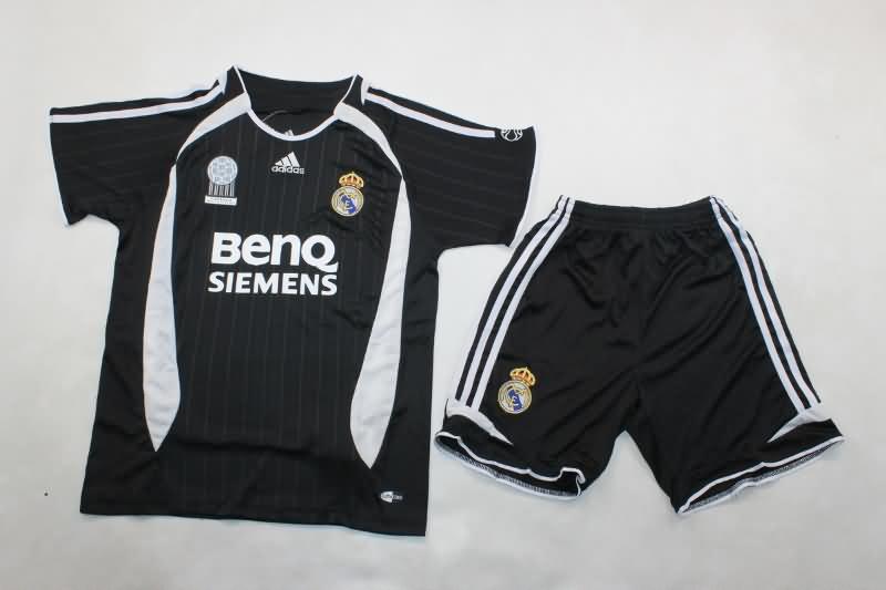 Kids Real Madrid Soccer Jersey Away Replica 06/07
