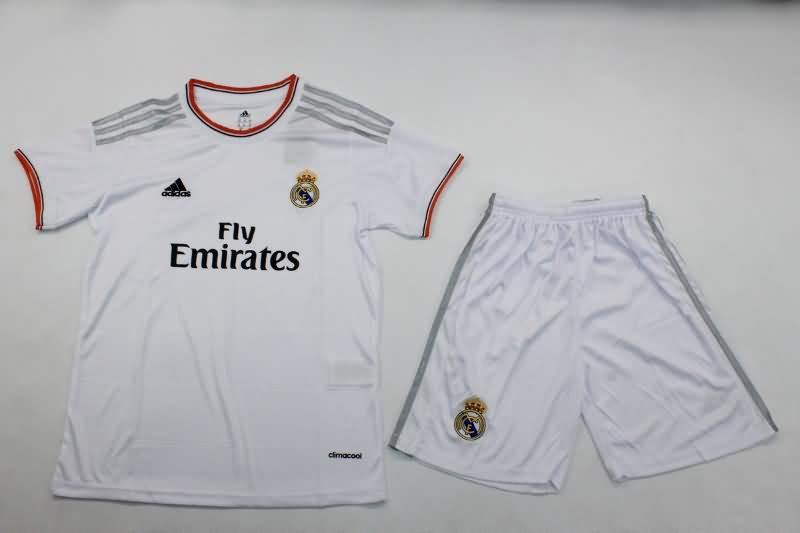 Kids Real Madrid Soccer Jersey Home Replica 13/14