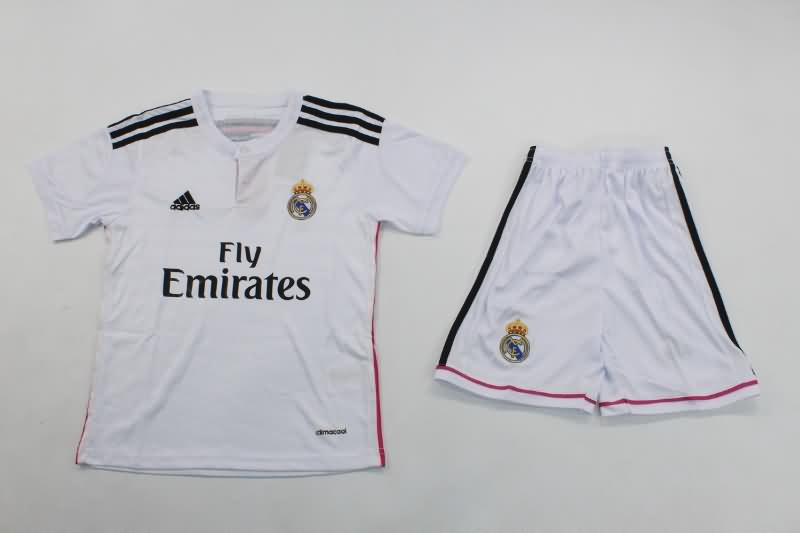 Kids Real Madrid Soccer Jersey Home Replica 14/15