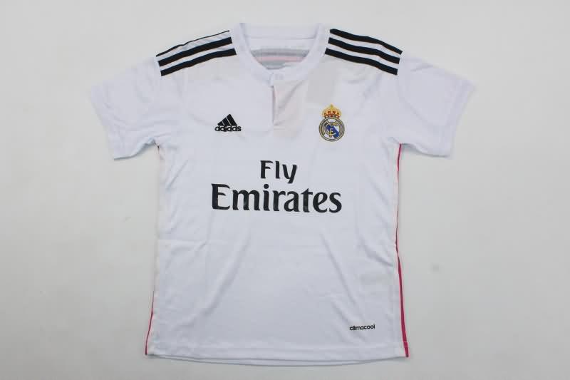 Kids Real Madrid Soccer Jersey Home Replica 14/15