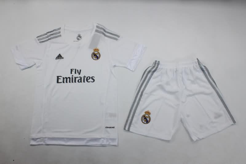 Kids Real Madrid Soccer Jersey Home Replica 15/16