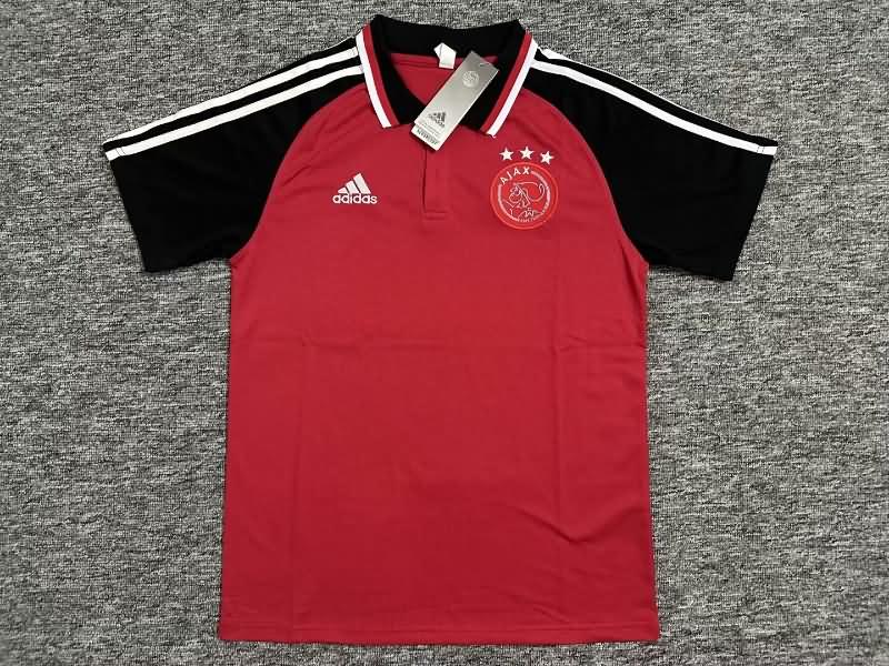 Bayern Munich Soccer Jersey Red Polo Replica 23/24