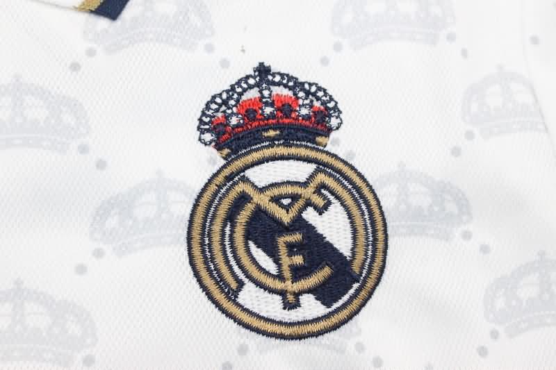Real Madrid Soccer Jersey 03 White Polo Replica 23/24