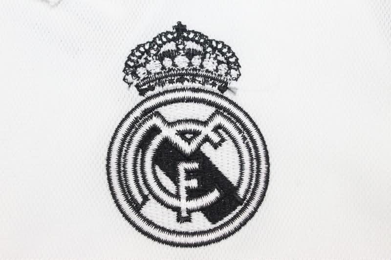 Real Madrid Soccer Jersey 04 White Polo Replica 23/24