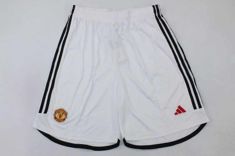Manchester United Soccer Shorts Home Replica 23/24