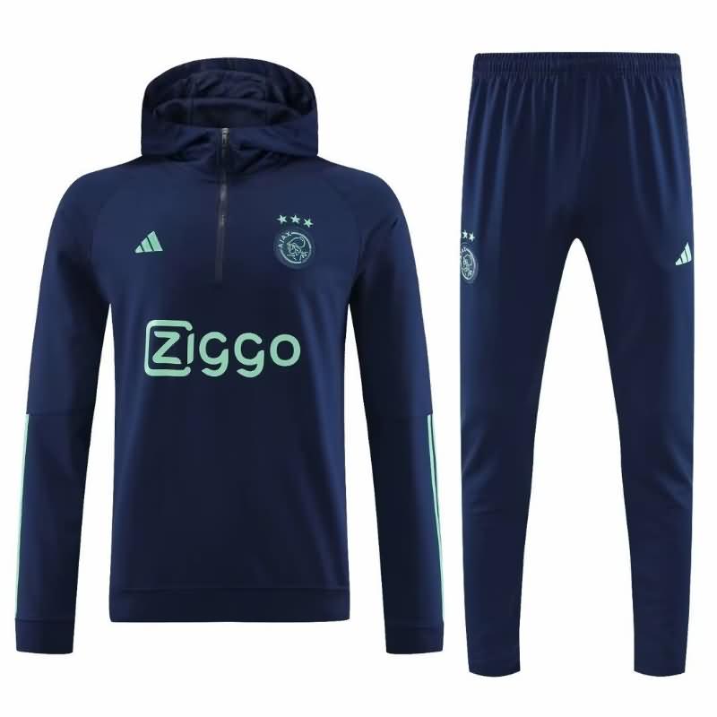 Ajax Soccer Jersey 03 Dark Blue Replica 23/24
