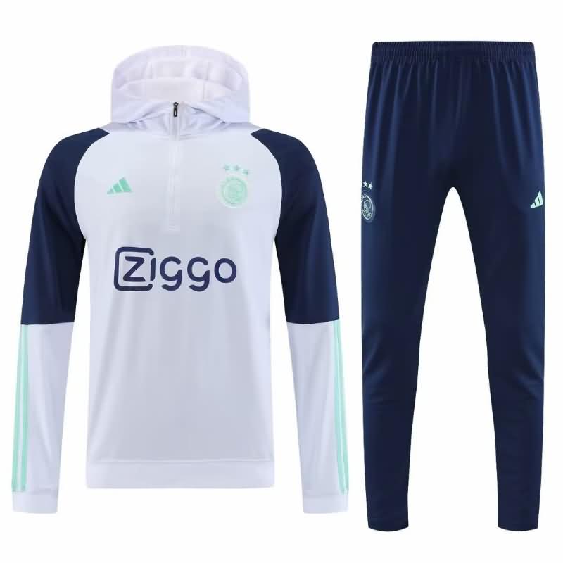 Ajax Soccer Jersey 02 White Replica 23/24