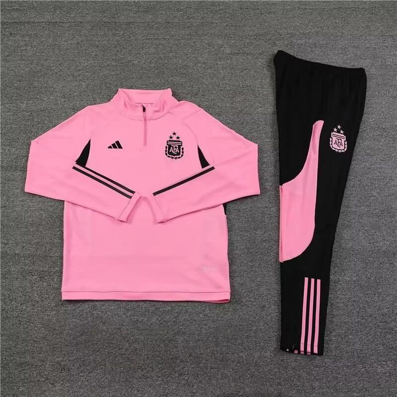 Argentina Soccer Jersey Pink Replica 23/24