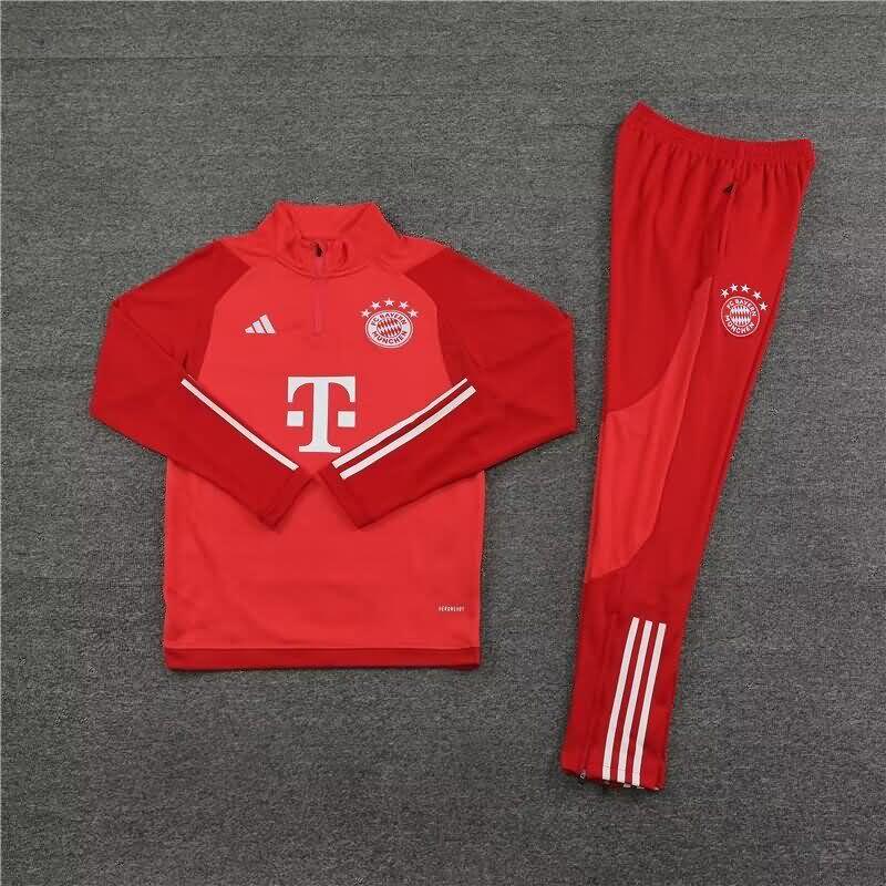 Bayern Munich Soccer Jersey 02 Red Replica 23/24