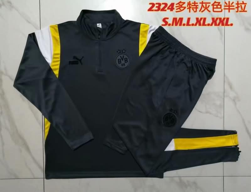 Dortmund Soccer Jersey 04 Black Replica 23/24