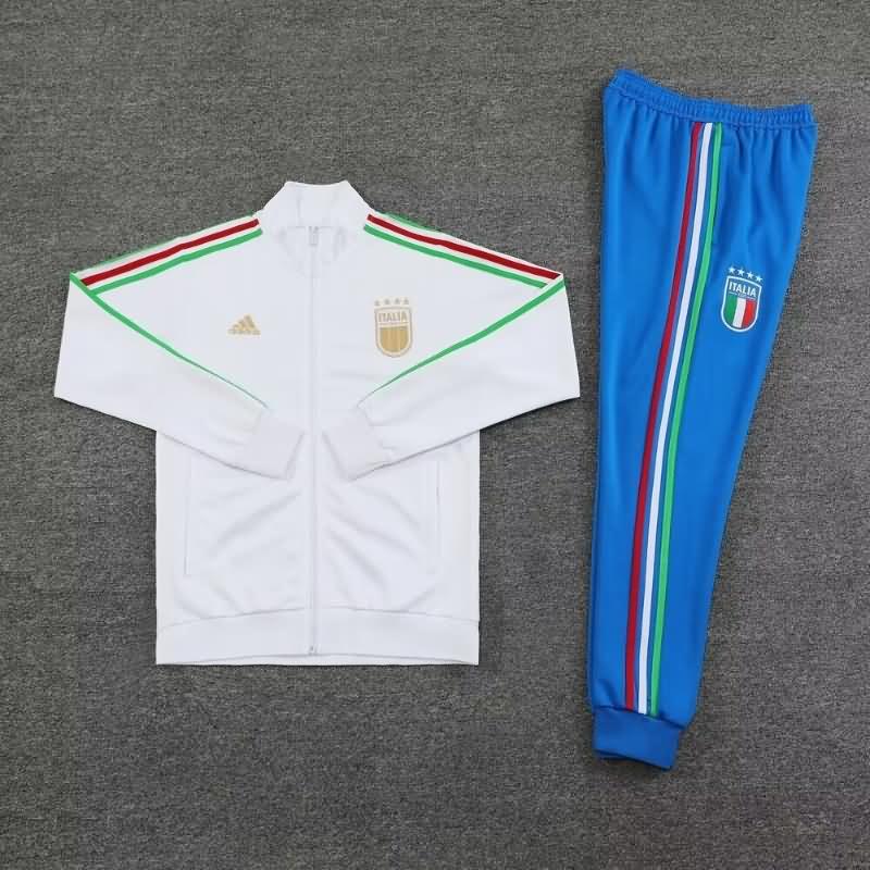 Italy Soccer Jersey White Replica 2024