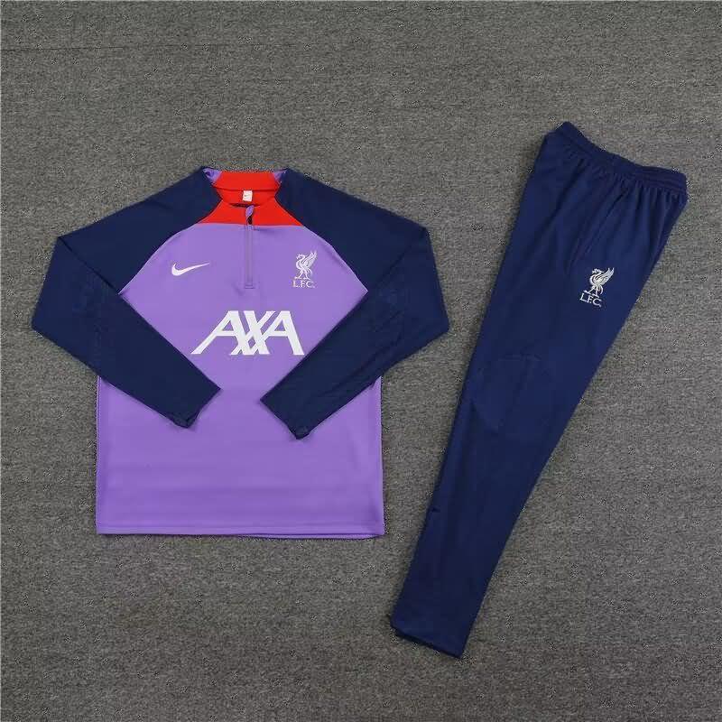 Liverpool Soccer Jersey Purples Replica 23/24
