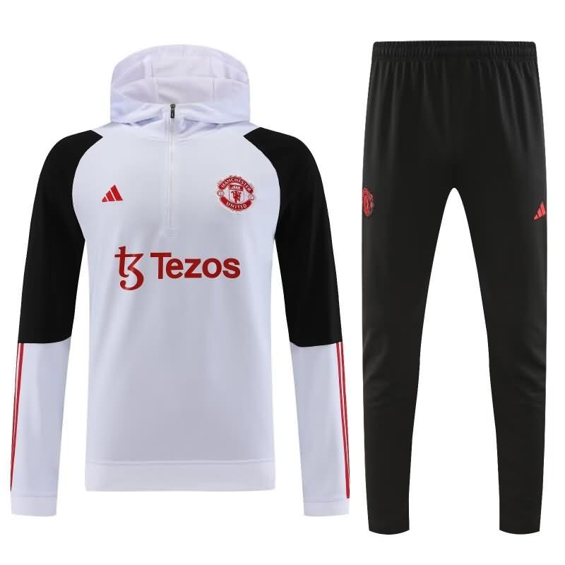 Manchester United Soccer Jersey 03 White Replica 23/24