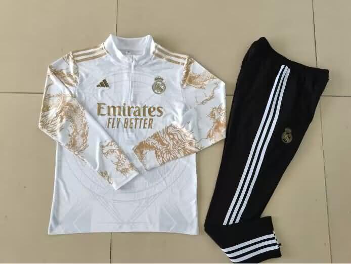 Real Madrid Soccer Jersey 07 White Replica 23/24
