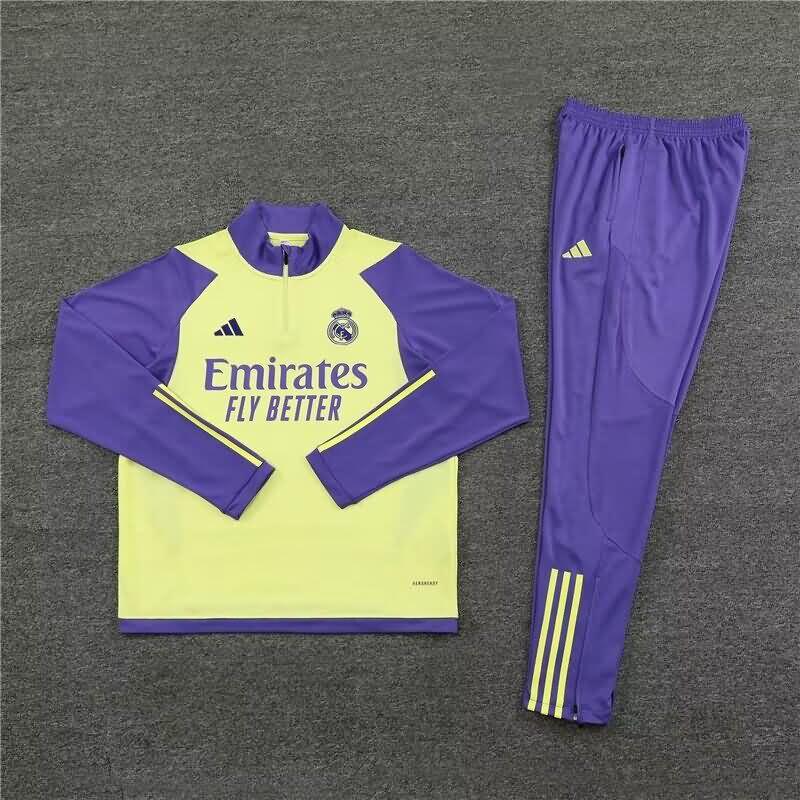 Real Madrid Soccer Jersey 02 Yellow Replica 23/24
