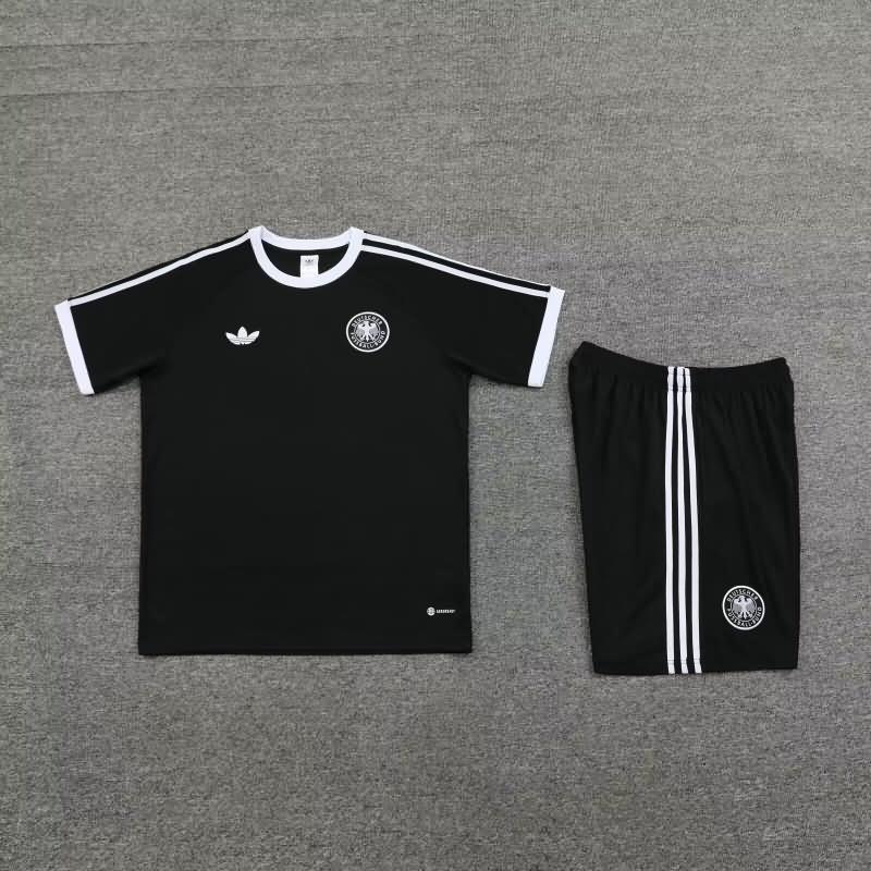 Germany Training Jersey Black Replica 2024