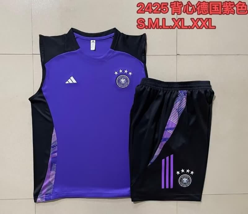 Germany Training Jersey 02 Purples Replica 2024