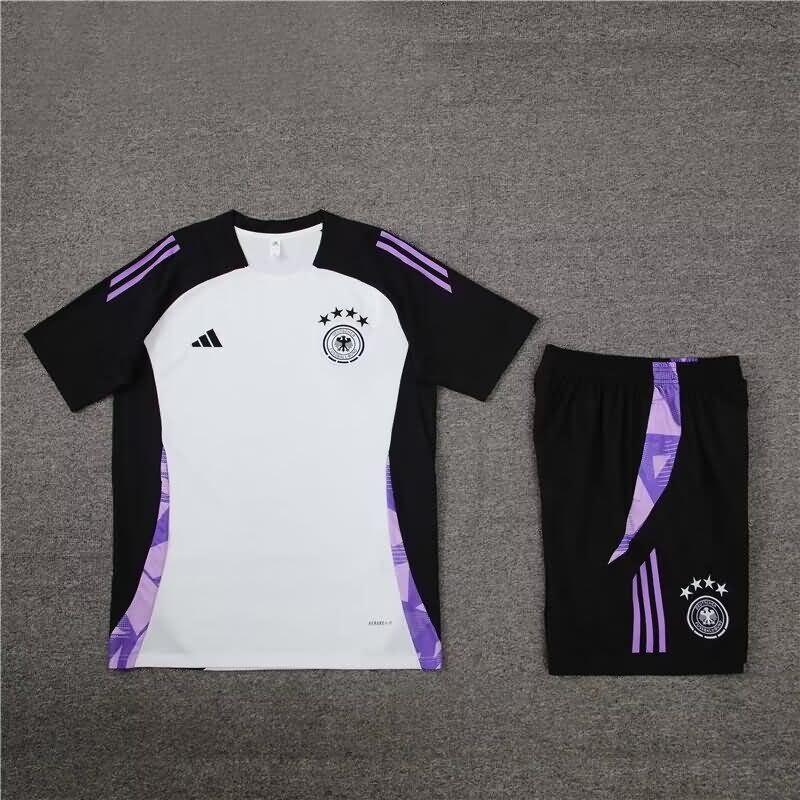 Germany Training Jersey 02 White Replica 2024