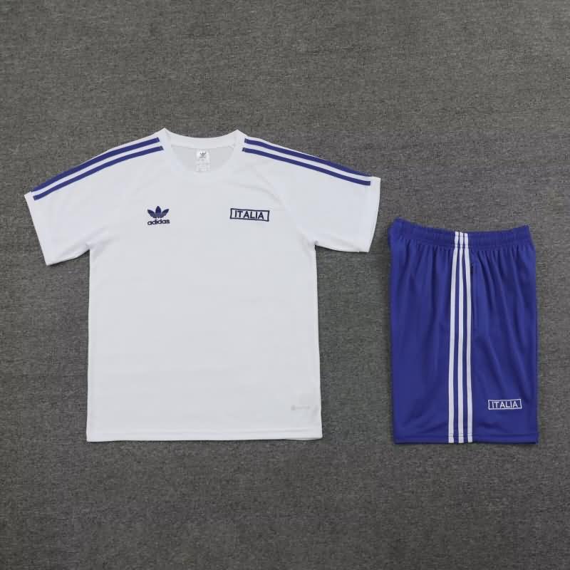 Italy Training Jersey White Replica 2024