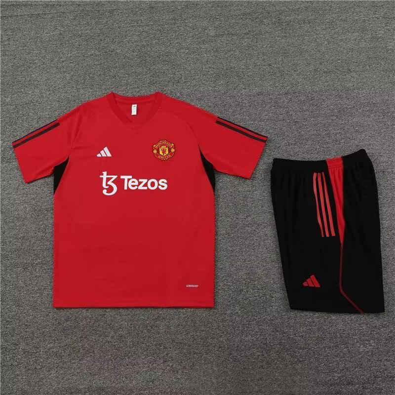 Manchester United Training Jersey 02 Red Replica 23/24
