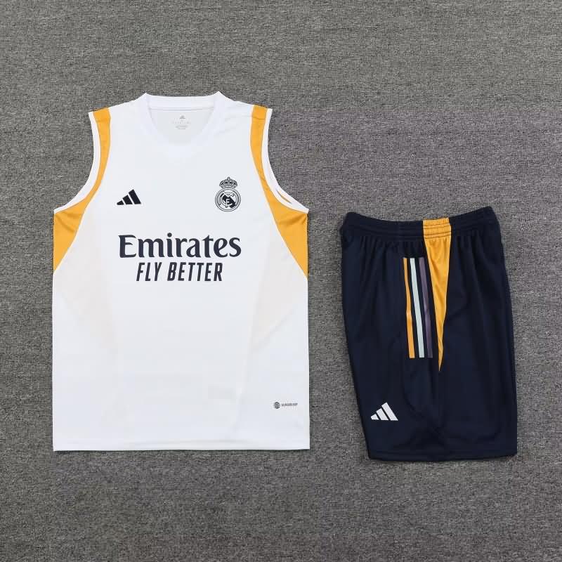 Real Madrid Training Jersey 02 White Replica 23/24