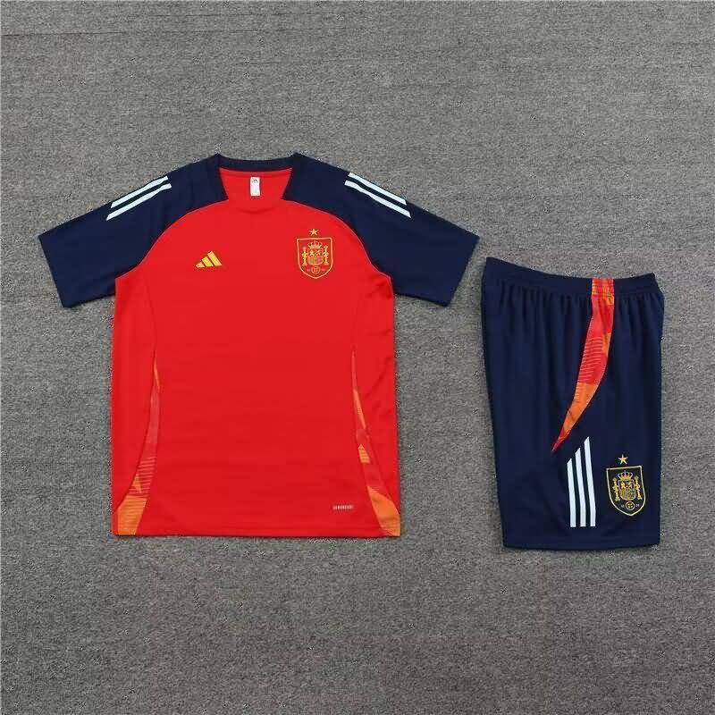 Spain Training Jersey Red Replica 2024