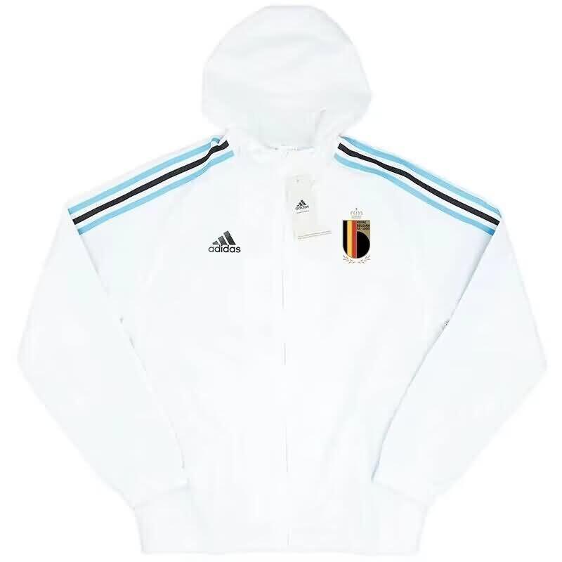 Belgium Soccer Windbreaker White Replica 2024