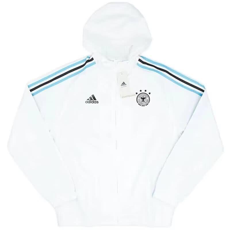 Germany Soccer Windbreaker White Replica 2024