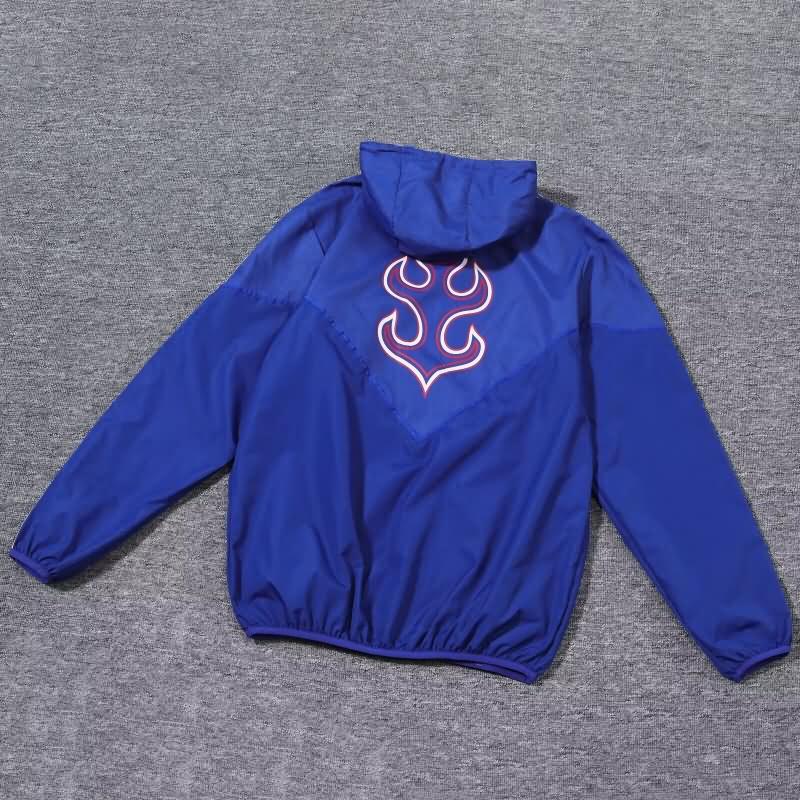 Japan Soccer Windbreaker Blue Replica 2024