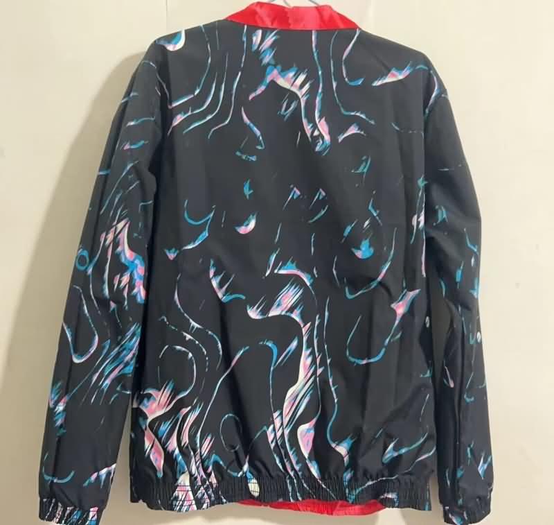 Korea Soccer Windbreaker Red Black Reversible Replica 2024