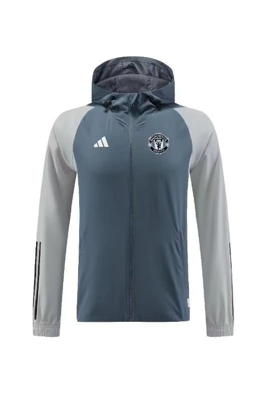 Manchester United Soccer Jersey Dark Grey Replica 23/24