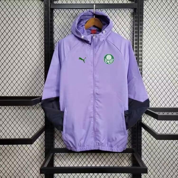 Palmeiras Soccer Windbreaker Purples Replica 2024