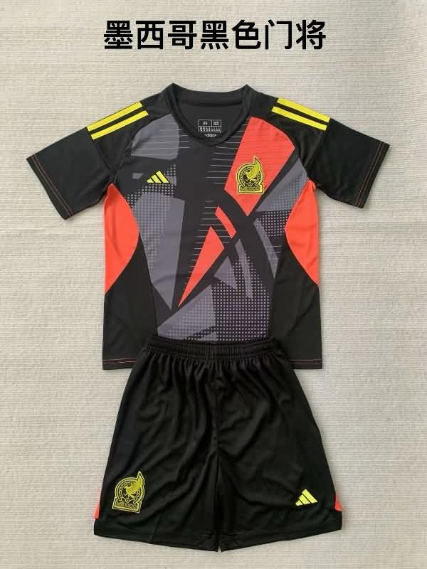 Mexico Soccer Jersey Goalkeeper Black Replica 2024
